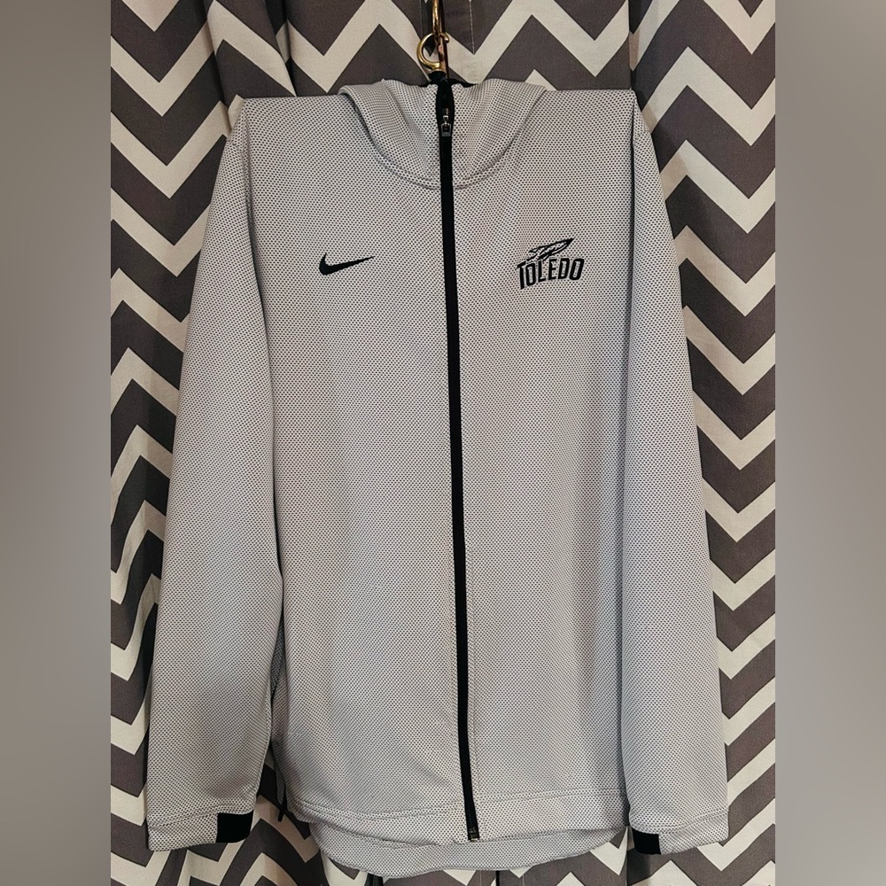 Nike Light Gray Toledo Rocket Full-Zip Hooded Jacket